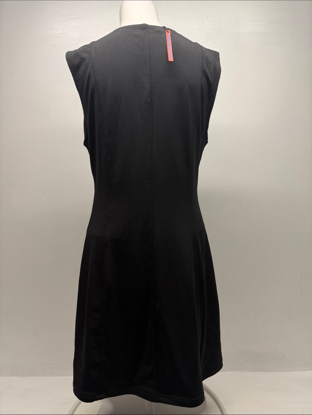 Unif Parker Dress Midi Sleeveless Button Up Stretch Lightweight Black NWT Medium - Picture 7 of 13